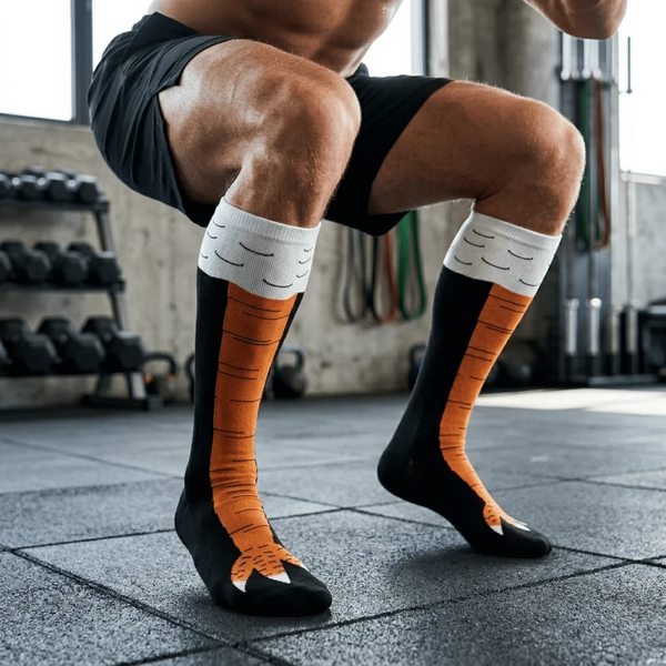 Funny Chicken Leg Sock